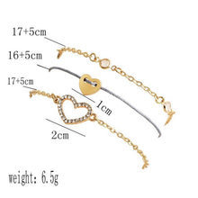 Load image into Gallery viewer, World Map Bracelets For Women Travel Jewellery Rose Gold Chain Friendship Sister Gifts Globe Bracelet Femme BFF