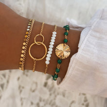 Load image into Gallery viewer, 31 Styles Boho Mixed Leaves Letter Map Geometric Crystal Infinity  Pentagram Shell Multi-layer Chain Bracelet Women Wholesale
